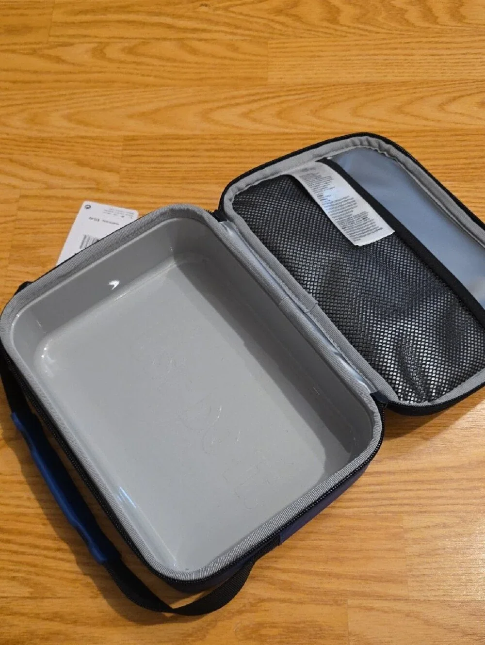 Nike Blue and White Hard Shell Lunch Box